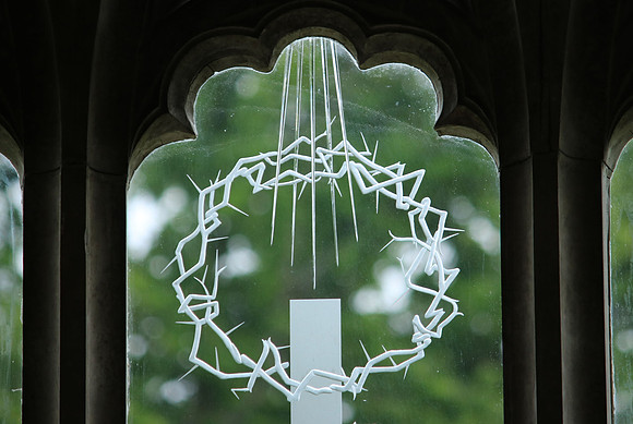 Apse central window - detail of The Passion