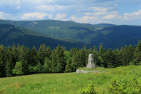 Gaschney: monument to Chasseurs Alpins of Nice, Reichackerkopf