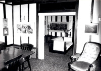 014 Old Rectory dining room - sitting room Victor's photo early 1980s