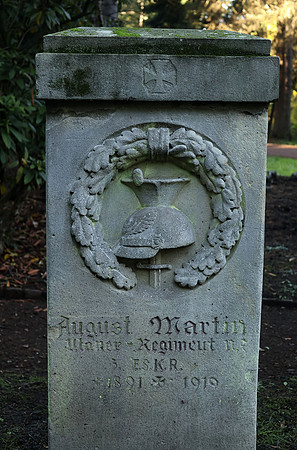 Hauptfriedhof Saarbrucken August Martin