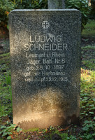 Hauptfriedhof Saarbrucken Ludwig Schneider HWK