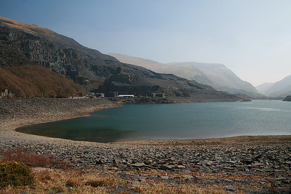 Gashed mountain, Llyn Padarn