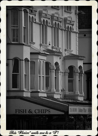 28 Fish and chips  "postcard"