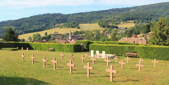 Ranrupt: Lancaster ME-639, the graves