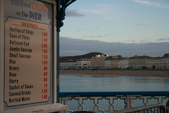 35 Fish and chips on the pier