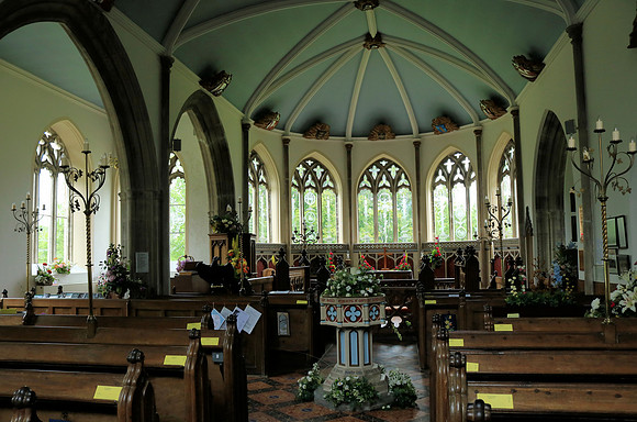 Moreton St Nicholas Church interior - first impressions