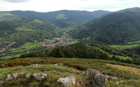 Fecht valley & Metzeral from Altmattkopf