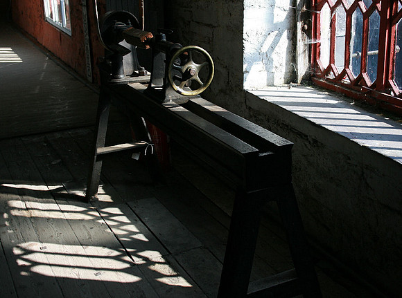 In the corridor