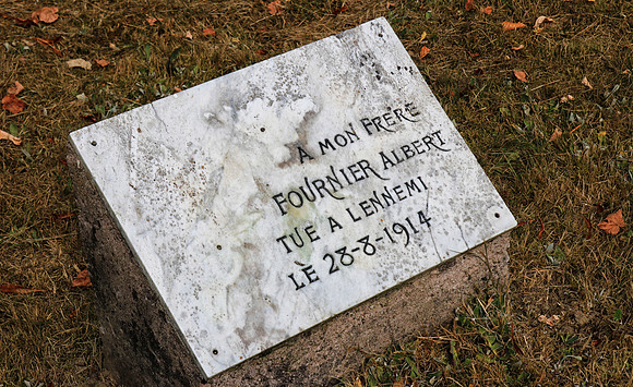 Family plaque to Albert Fournier