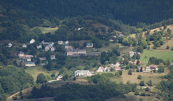 Lancaster NN766 crash site from Obersolberg (closer)