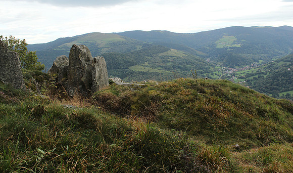 Fecht valley from Altmattkopf